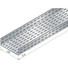 NIEDAX - Dalle perforée BD à bords droits, 48x316, 3 m, GC