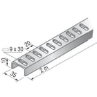 NIEDAX - Rail Télex en U, 35mm, 2m, GC
