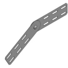 NIEDAX - Eclisse plate articulée EA, hauteur 48 mm, ZAM