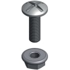NIEDAX - Boulon poêlier TRL M6x15 HE, inox A4/316