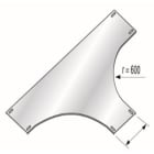NIEDAX - Couvercle de té pour échelle à câbles Hercule, largeur 700 mm, SZ
