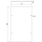 NIEDAX - Couvercle de concave-convexe pour échelle à câbles Hercule, largeur 600 mm, SZ