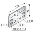 NIEDAX - Eclisse déformable, hauteur 100 mm, pour échelles Hercule H100, SZ