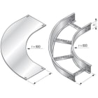 NIEDAX - Virage 90 pour échelle à câbles Hercule, 150x800 mm, GC