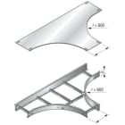 NIEDAX - Té pour échelle à câbles Hercule, 150x800 mm, GC