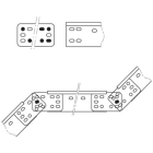 NIEDAX - Eclisse articulée, hauteur 150 mm, pour échelles Hercule H150, GC