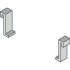 NIEDAX - Embouts de protection gauche et droit pour longeron d'échelle Hercule H150, PVC