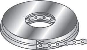 NIEDAX - Bande perforée 12x0.8, longueur 10m, SZ