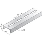 NIEDAX - Profilé UPN perforé, 30x60x30, 3m, épaisseur 6, LAC