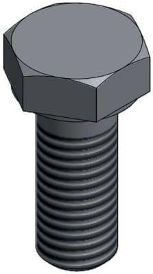 NIEDAX - Vis TH M8x25, EZ