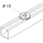 NIEDAX - Rondelle plate STRUT 41, diam. 10 mm, GM