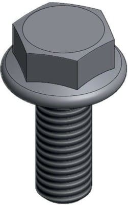 NIEDAX - Vis THE M8x50, filetage partiel, EZ