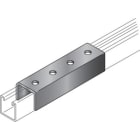NIEDAX - Eclisse pour rail STRUT 41x41, finition GC