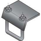 NIEDAX - Pince étrier STRUT 41x82, fixation sur IPN, finition GC