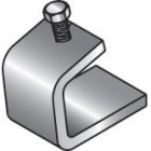 NIEDAX - Pince IPN hauteur 20 + vis, fixation sur IPN, finition GC