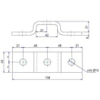 NIEDAX - Oméga STRUT 41x21, finition GC