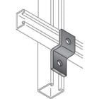 NIEDAX - Equerre en Z pour STRUT 41x21, finition GC
