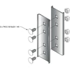 NIEDAX - Paire d'éclisses VBI 80, GC, pour IPN 80