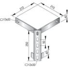 NIEDAX - Semelle simple pour fixation sur support béton KWAE 200, GC