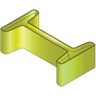 NIEDAX - Embout de protection SKI 80 Jaune, finition PE