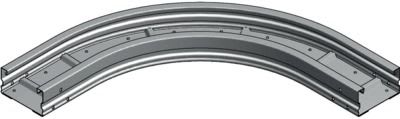 NIEDAX - Virage 90 WRBR pour Dalle Longues Portées WRL Hauteur 105 largeur 500 GC