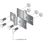 NIEDAX - Bride VBIQ 80 longueur 140, GC, pour rail I 80 et pendard HI 80