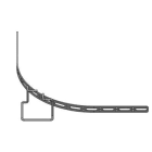 NIEDAX - Eclisse d'angle pour chemins de câbles fil CITO MTC et UF, hauteur 54, GC
