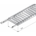 NIEDAX - Dalle perforée prééclissée BSTE, 24x100, 3 m, GC