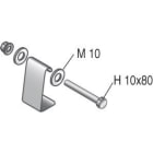 NIEDAX - Entretoise HDS 5050, GC. Pour rail U 5050.