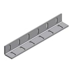 NIEDAX - Profilé cornière en L, 40x40x4, longueur 2m, perforations 7x25, finition LAC