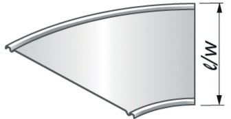 NIEDAX - Couvercle CO2 pour Virage 135°, largeur 316, SZ
