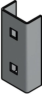 NIEDAX - Entretoise UD 24 , finition SZ. Pour pendards HUF 50.
