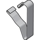 NIEDAX - Clips CO6 imperdable, pour couvercles de goulottes GRS, Inox