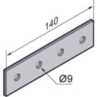 NIEDAX - Rectangle 140x35, pour C35x35, Gamme SU 35, finition EZ