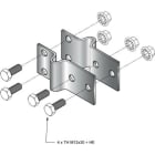 NIEDAX - Bride VBIQ 80 longueur 140, GC, pour rail I 80 et pendard HI 80