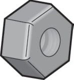 NIEDAX - Ecrou hexagonal HU, M10, inox A4/316