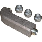 BRV - ENSEMBLE DE LIASON DE LA BOUTEILLE DE DECOUPLAGE HYDRAULIQUE AU COLLECTEUR