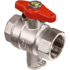 BRV - V d'arret F-F connexion M10x1 pour sonde de temp. D5 mm PN30 T maxima 150C 3-4