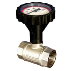 BRV - Vanne d'arret art. 520 TER 1-2 Thermometre Rouge