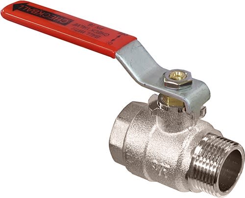 BRV - V d'arret M-F avec CAR et commande a levier PN16 Temperature maxima 95C 1