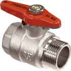 BRV - V d'arret M-F avec CAR et commande en T PN16 Temperature maxima 95C 1