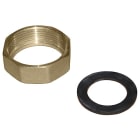 BRV - ENSEMBLE ECROU EN LAITON JAUNE 11-2 ET JOINT EN EPDM