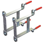 BRV - BRIDES MURALES POUR BOUTEILLE DE DECOUPLAGE HYDRAULIQUE HW80