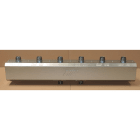 BRV - COLLECTEURS SERIE HV 60-125 POUR DN25 DEBITS JUSQU'A 2 M3-H ET 50KW POUR 3 MOD