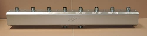 BRV - COLLECTEURS SERIE HV 70-125 POUR DN25 DEBITS JUSQU'A 3 M3-H ET 70KW POUR 4 MOD