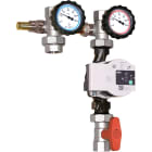 BRV - KIT DE CONN CIRC 1 DEP+RET 11-4 AVEC BY-PASS DIF AVEC CIRC UPM3 HYBRID 25-70