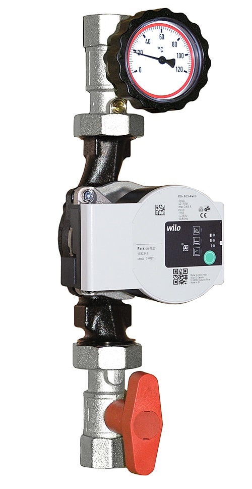 BRV - KIT DE CONN POUR CIRC 1 UNIQUEMENT DEPART DIM 1 AVEC CIRC WILO PARA 25-6 SC