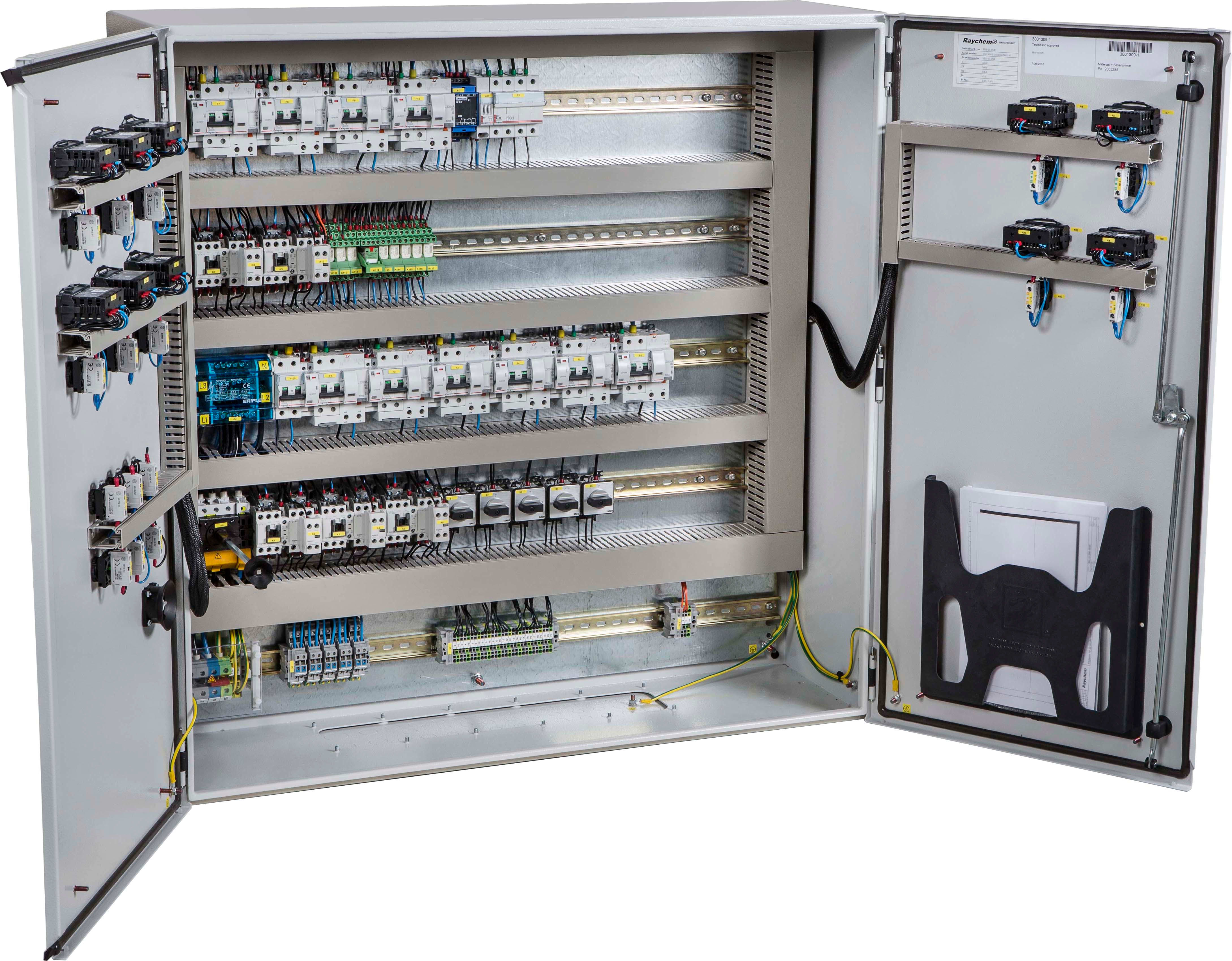 Nvent Raychem - Armoire de régulation syst de sprinkler, 10x16 A, pour 5 tuyaux sprinklers