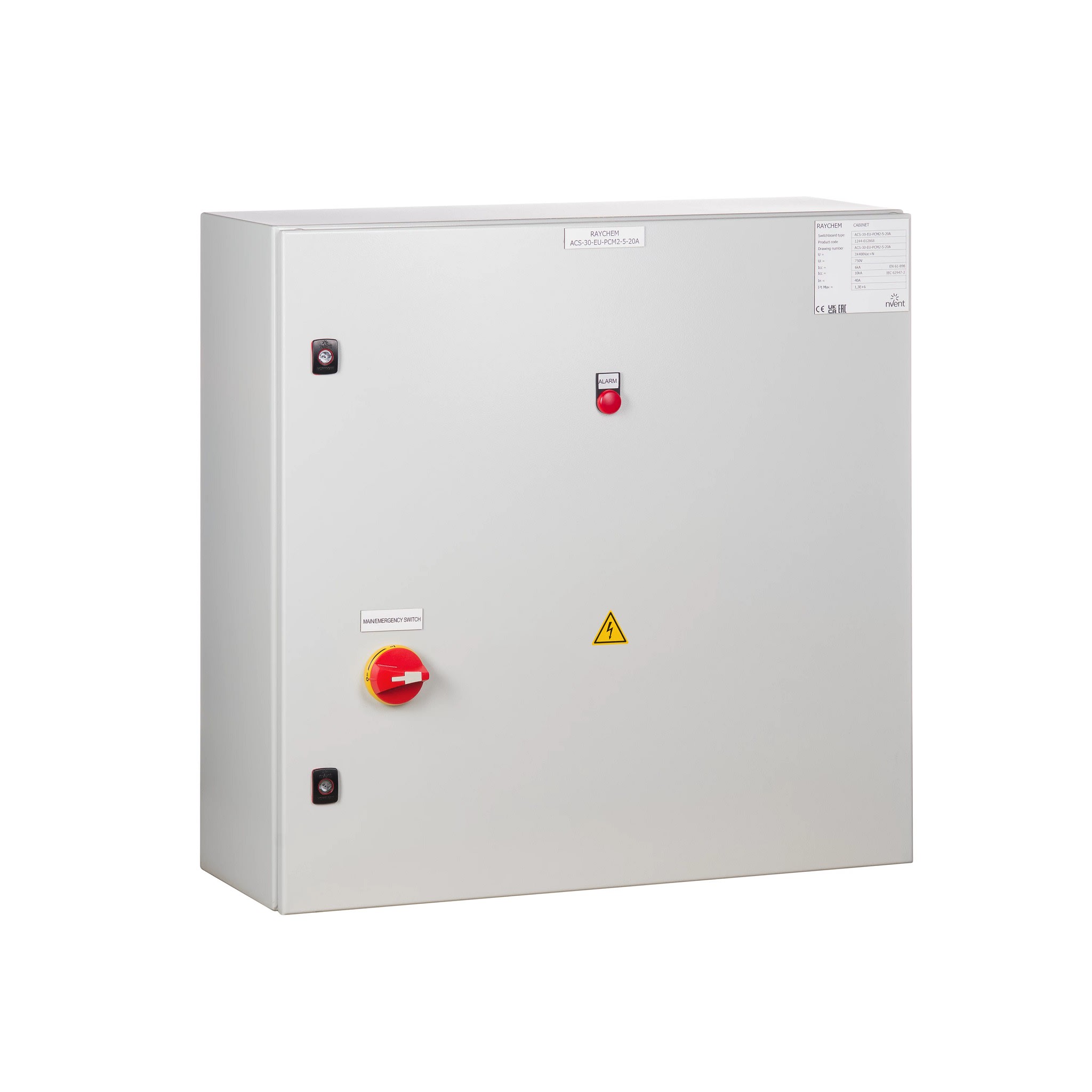 Raychem - Module Régulation et alimentation, 15x20 A, pour syst. rég et surveil ACS-30.