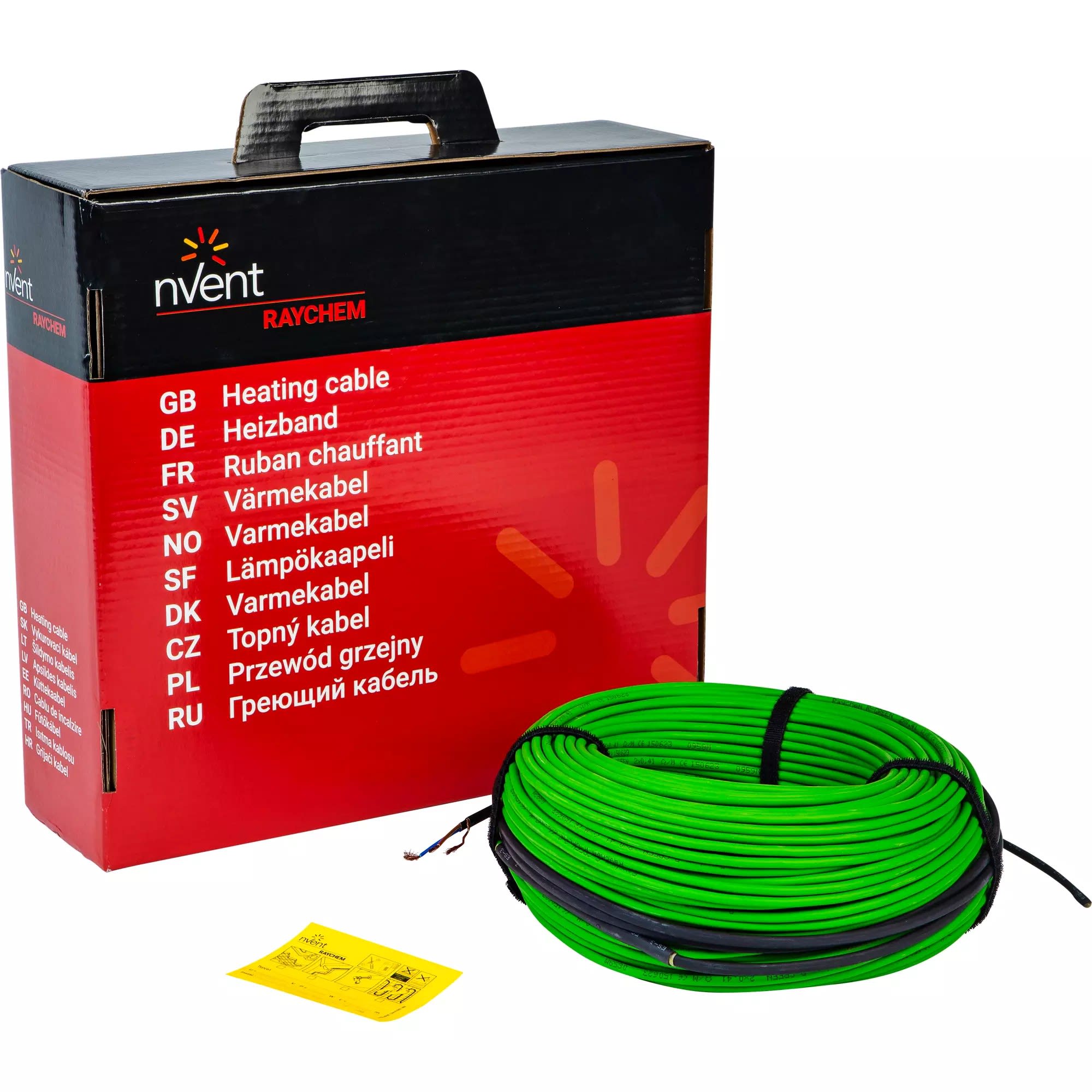 Raychem - Ruban chauffant à puissance constante, 230 V, 5 W/m, 115 m, sans thermostat